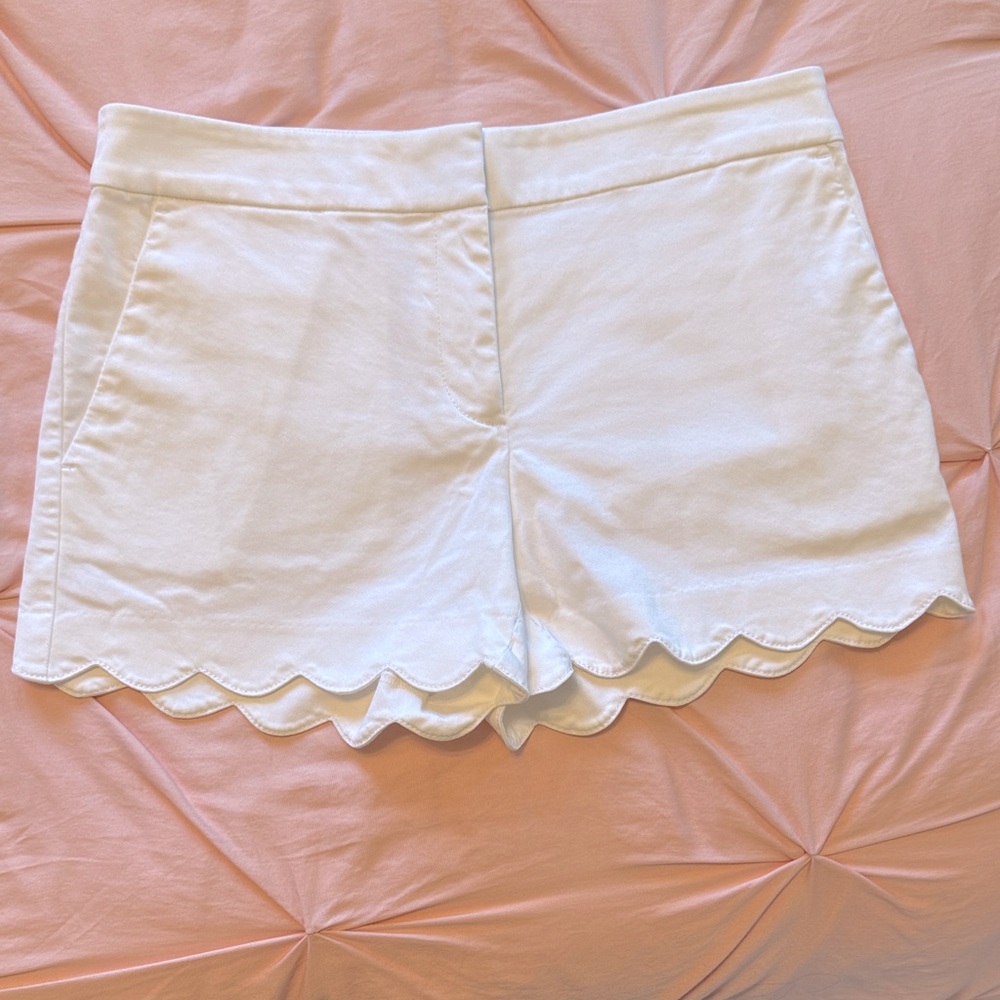LOFT White Riviera Shorts